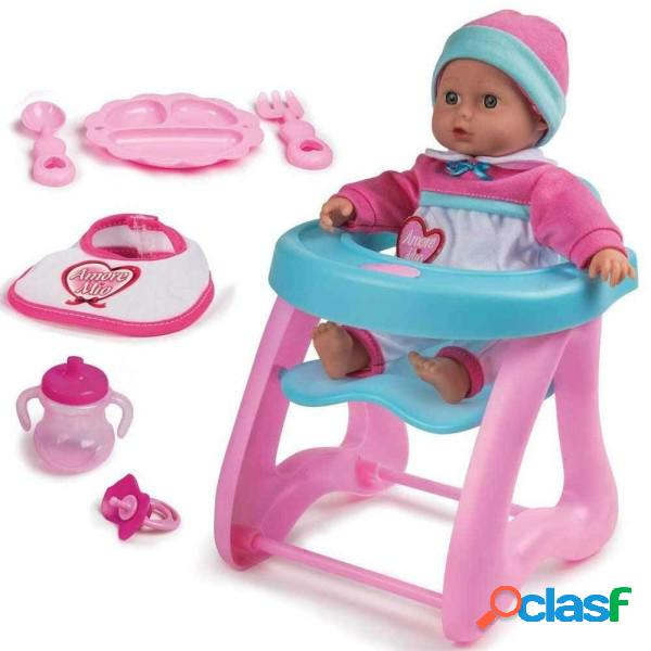 Trade Shop - Bambola Amore Mio Seggiolone Bambolotto