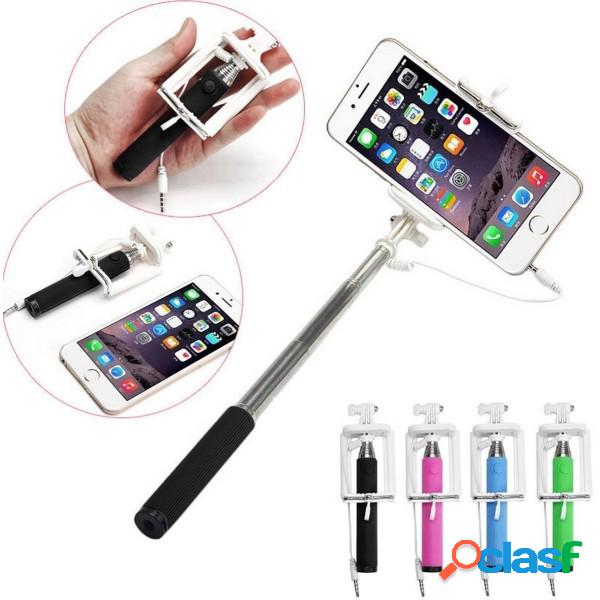 Trade Shop - Bastone Supporto Mini Monopod Asta Allungabile