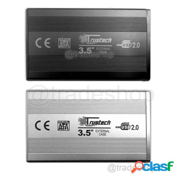 Trade Shop - Box Esterno Per Hd Hard Disk Da 3,5" Sata Usb