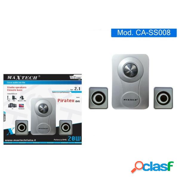 Trade Shop - Casse Audio Altoparlanti Speaker Con Filo Per