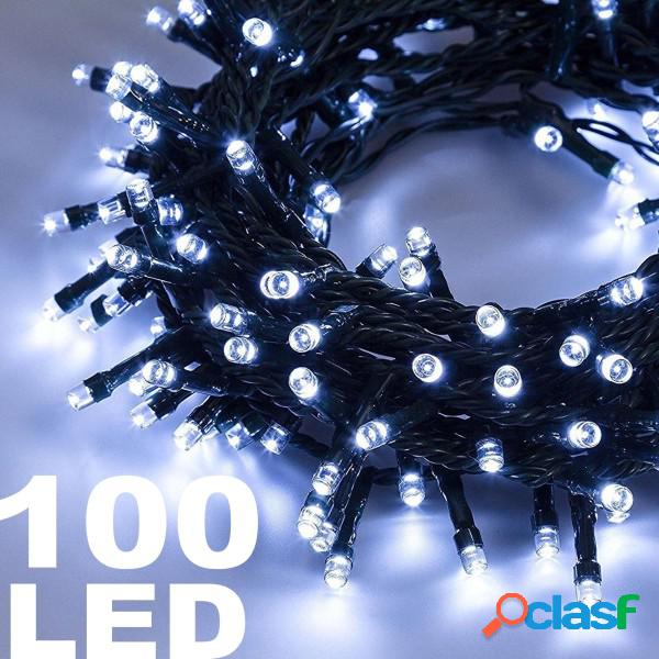 Trade Shop - Catena Luminosa 100 Luci Led Lucciole Luce