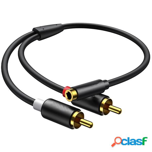 Trade Shop - Cavo Adattatore Audio Stereo Aux Jack 3.5mm