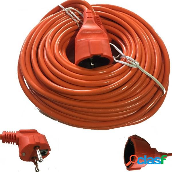 Trade Shop - Cavo Prolunga Presa Schuko Elettrica Maschio