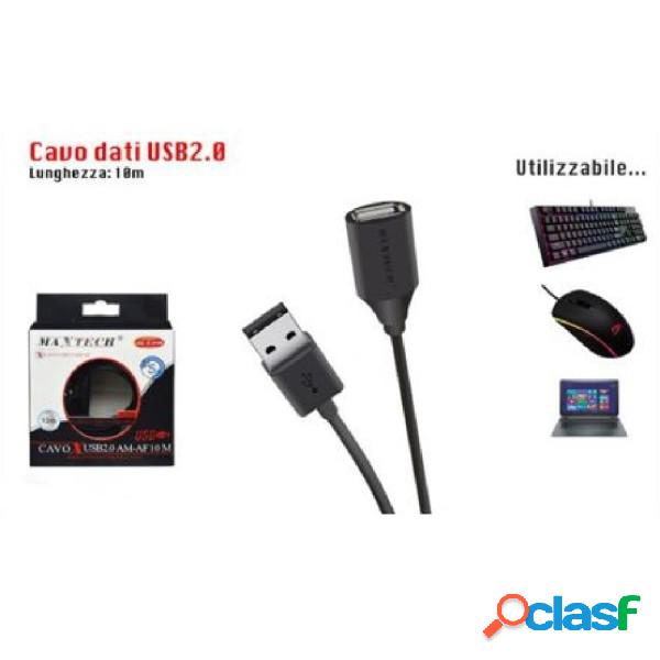 Trade Shop - Cavo Usb 2.0 Maschio A Femmina M/f Prolunga Per