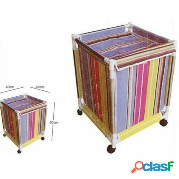 Trade Shop - Cesto Contenitore Porta Biancheria Bucato Con