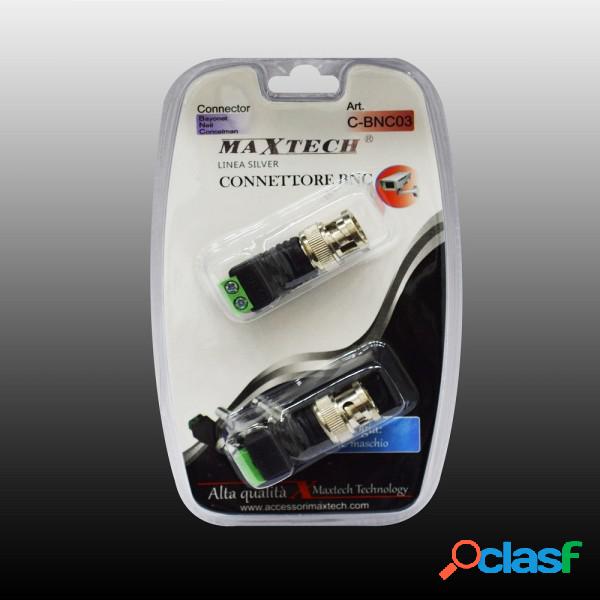Trade Shop - Connettore Adattatore Bnc Maschio Telecamere
