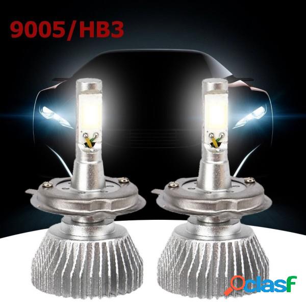 Trade Shop - Coppia Lampade Fari Ricambio Auto 9005 Hb3 Led