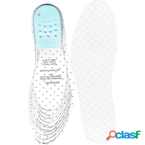 Trade Shop - Coppia Solette Sottopiede Forate Tallone Taglia
