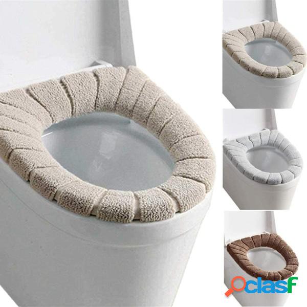 Trade Shop - Copriwater Universale In Tessuto Fiori