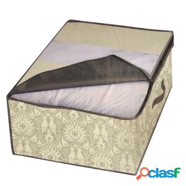Trade Shop - Custodia Coperte In Tnt Trama Damascata 60 X 46