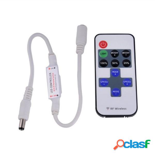Trade Shop - Dimmer 5v 12v 24v Dimmer Con Telecomando Strip