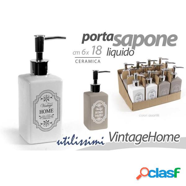 Trade Shop - Dispenser Portasapone Liquido Dosatore Bagno