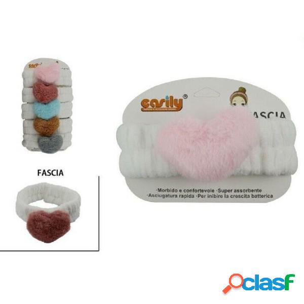 Trade Shop - Fascia Per Capelli Doccia Shampoo Asciugamano