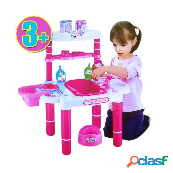 Trade Shop - Giocattoli Per Bambini Bagnetto Bath Tower Con
