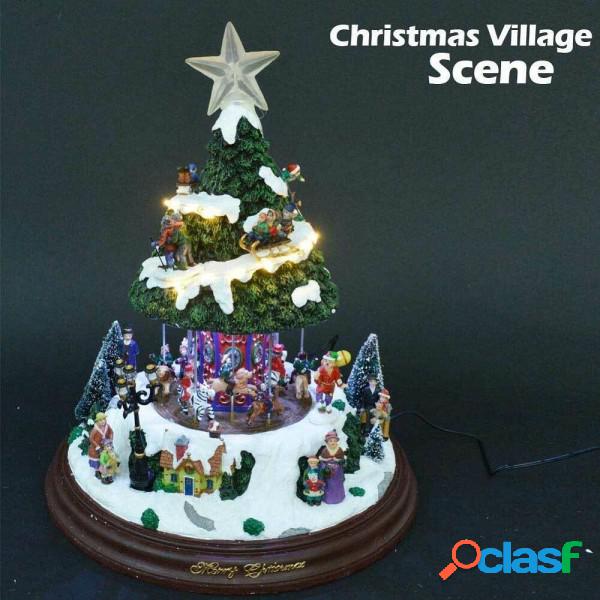Trade Shop - Giostrina Forma Albero Di Natale Animato