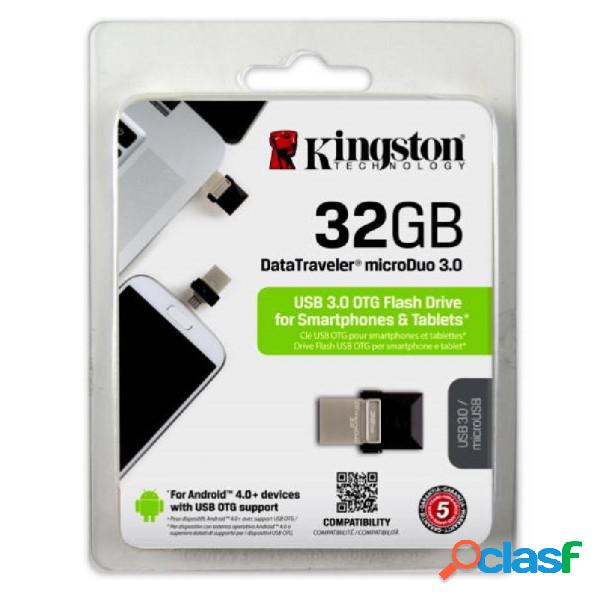 Trade Shop - Kingston 32gb Dtduo3.0 Microduo Usb 3.0 Otg