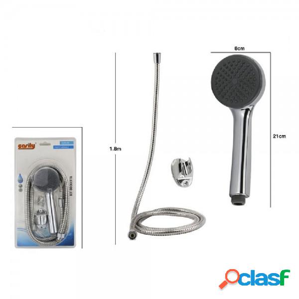 Trade Shop - Kit Bagno Doccetta Tonda Doccino Soffione