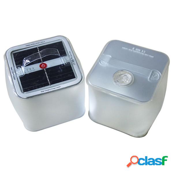 Trade Shop - Lampada 10 Led Solare Gonfiabile Da Giardino