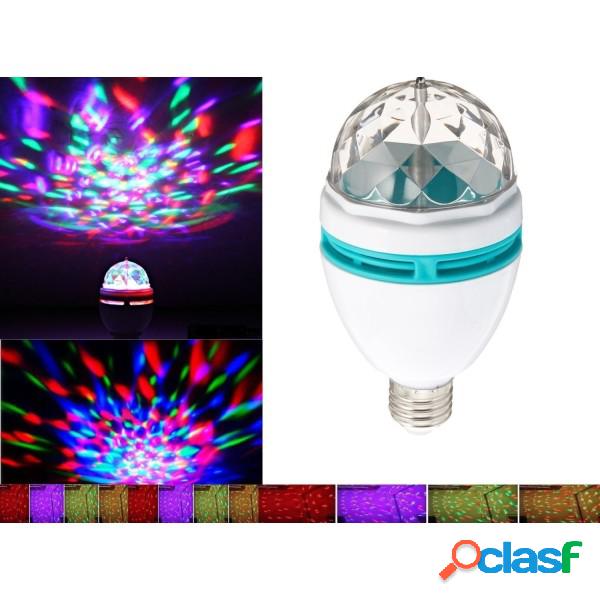 Trade Shop - Lampadina Led Rgb Multicolor Attacco E27 Luce