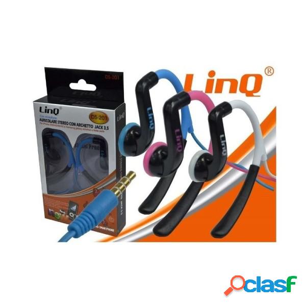 Trade Shop - Linq Ds-201 Cuffie Auricolari Stereo Con