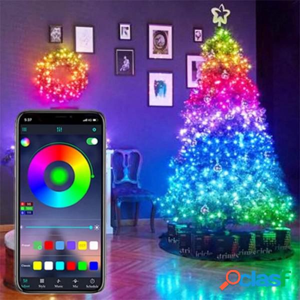 Trade Shop - Luci Led Albero Di Natale Usb Bluetooth App