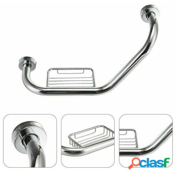 Trade Shop - Maniglione Sicurezza Bagno Portasapone Maniglia