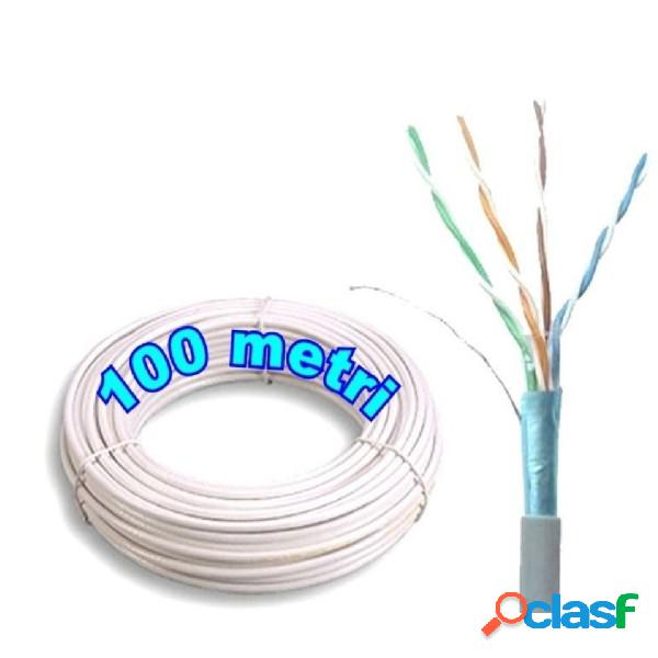 Trade Shop - Matassa Utp 100 Metri Cavo Di Rete Lan Per