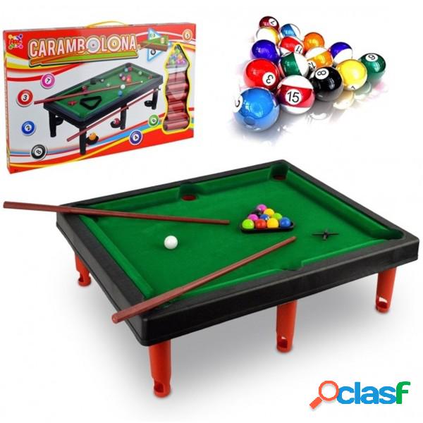 Trade Shop - Mini Biliardo Giocattolo Per Bambini Con Due