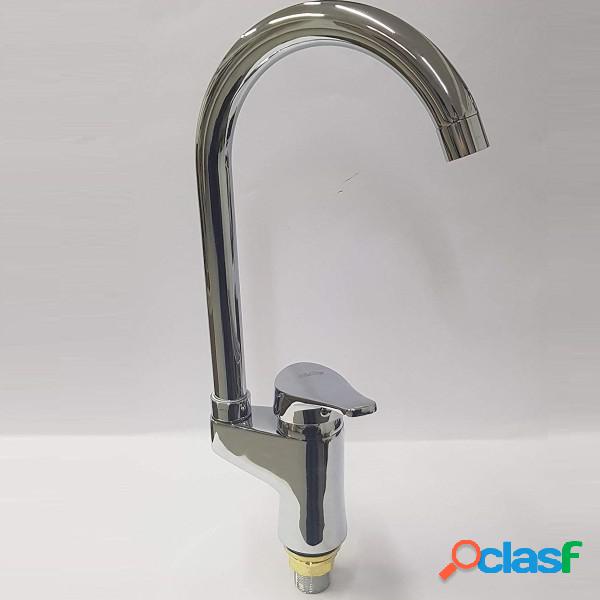 Trade Shop - Miscelatore Rubinetto Canna Alta 52963 Doppio