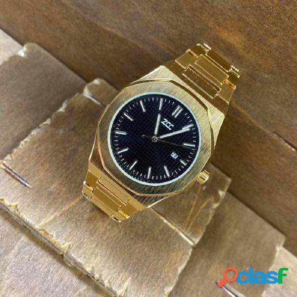 Trade Shop - Orologio Da Polso Zcc Uomo Al Quarzo Datario