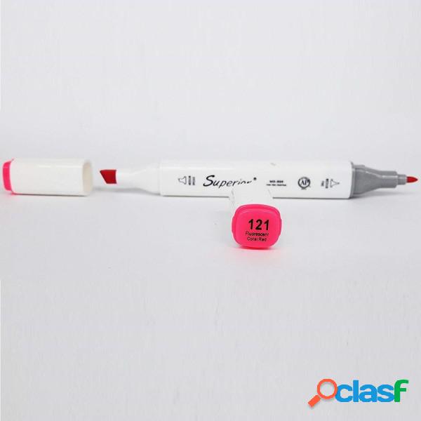 Trade Shop - Pennarello 121 Fluorescent Coral Red Colorati