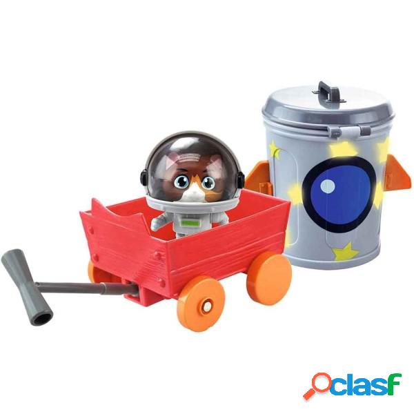 Trade Shop - Personaggio Cosmo 44 Gatti Con Capsula E
