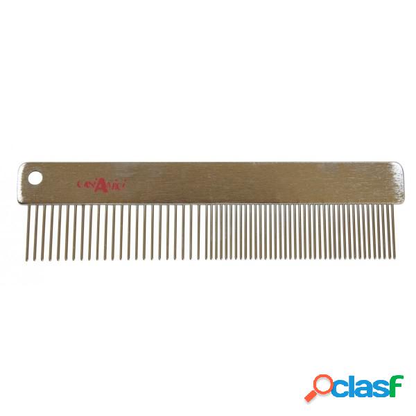Trade Shop - Pettine Lineare Acciaio Fine Grosso Per Cani Di