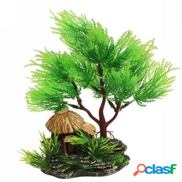 Trade Shop - Pianta Piantina Artificiale Decorativa Erba Per