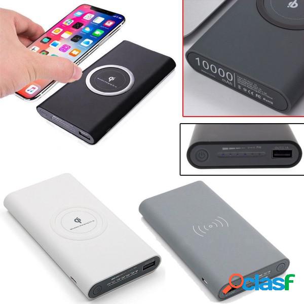 Trade Shop - Power Bank Ricarica Wireless Filo 10000mah