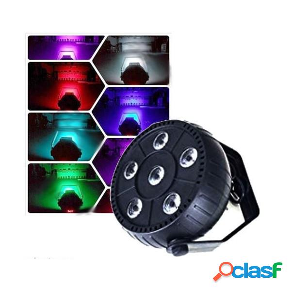 Trade Shop - Proiettore Effetto Luce Flat Par Light Rgb Alta