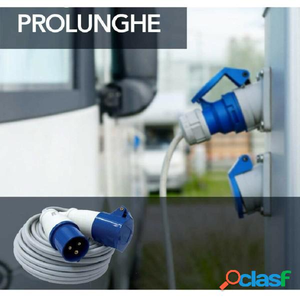 Trade Shop - Prolunga Industriale Cavo 25 Mt Presa Iec Spina