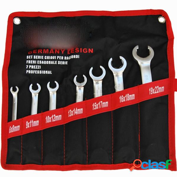 Trade Shop - Serie Set Kit 7 Chiavi Esagonali Per Raccordi