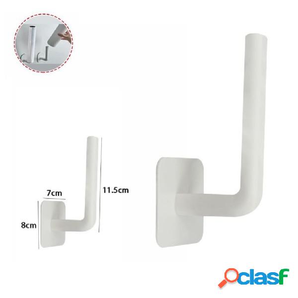 Trade Shop - Set 2 Pz Ganci Portatutto Da Parete Multiuso