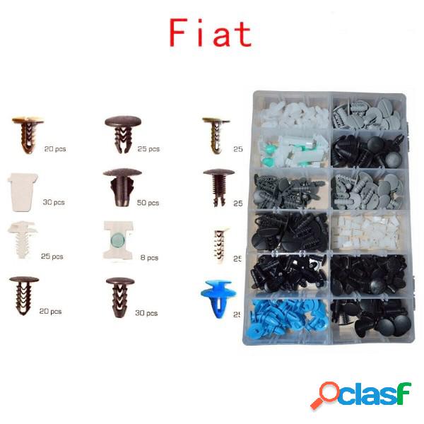 Trade Shop - Set Clip Di Fissaggio Per Auto Fiat Confezione