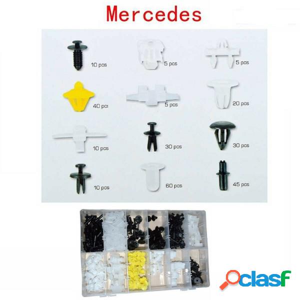 Trade Shop - Set Clip Di Fissaggio Per Auto Mercedes