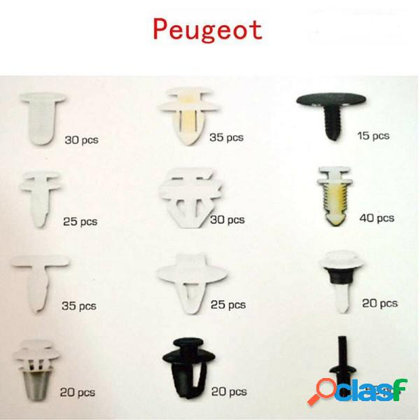 Trade Shop - Set Clip Di Fissaggio Per Auto Peugeot