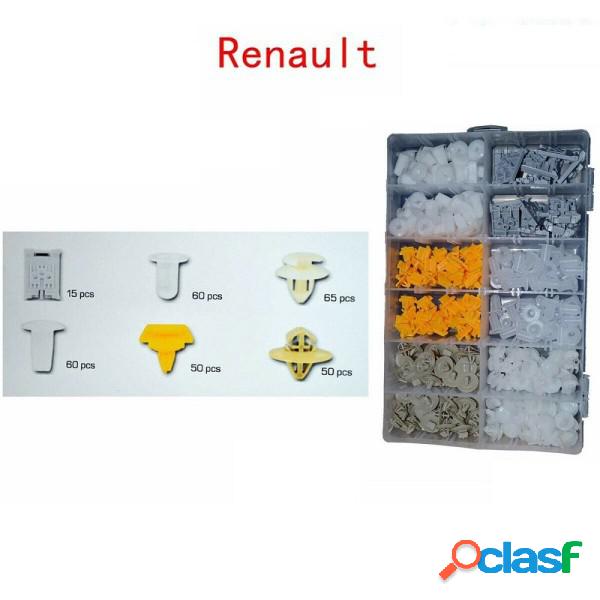 Trade Shop - Set Clip Di Fissaggio Per Auto Renault