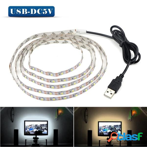 Trade Shop - Strip Led Gialla Striscia 90cm Con Attacco Usb