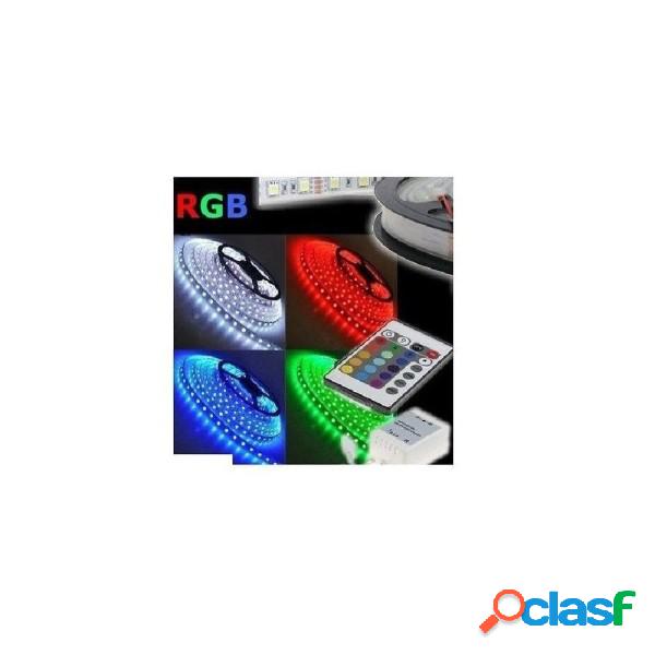 Trade Shop - Striscia A Led Smd 5050 Rgb Ip65 5 Metri Bobina