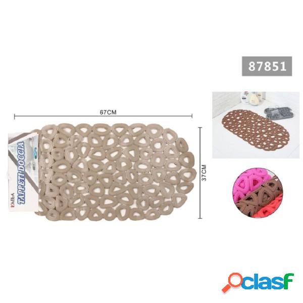 Trade Shop - Tappeto Antiscivolo Vasca Bagno Doccia Ovale