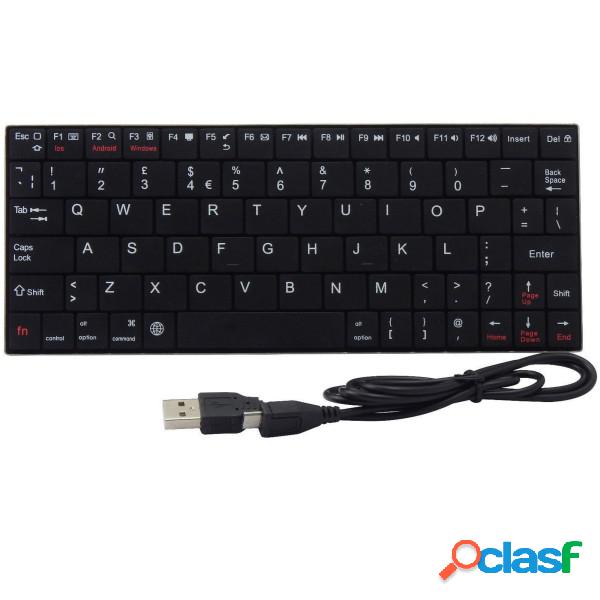 Trade Shop - Tastiera Bluetooth 3.0 Hb 2000 Per Windows