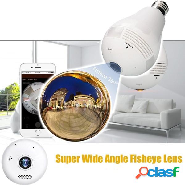 Trade Shop - Telecamera Lampadina Hd 360° Hd Wifi P2p Ir