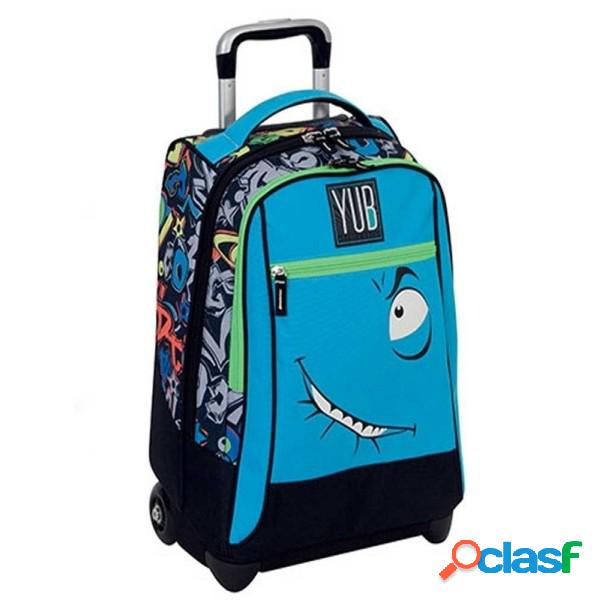 Trade Shop - Zaino Trolley Svalvolati Yub Boy Azzurro