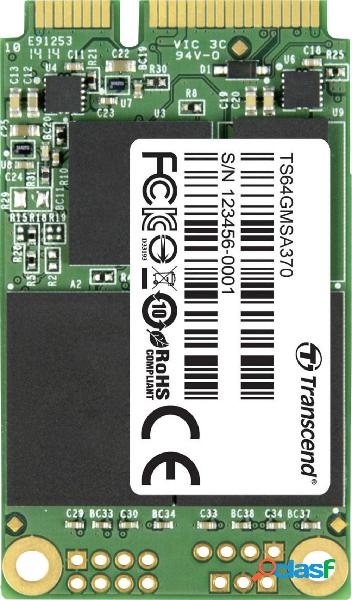 Transcend 370 64 GB Memoria SSD interna mSATA mSATA